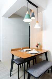 Minimalist Dining Room at 613A Tampines Greenview