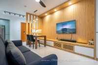 Contemporary New 4-Room HDB by Design 4 Space Pte Ltd