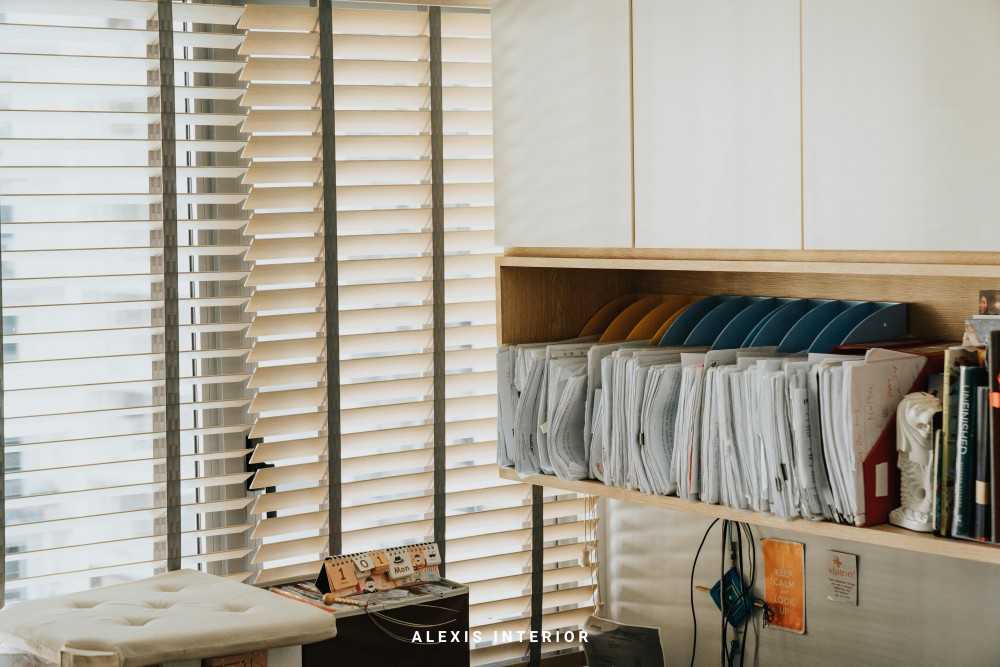 Country Study with Bookshelf and Bookcases