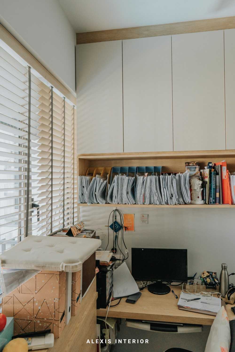 Country Study with Bookshelf and Bookcases