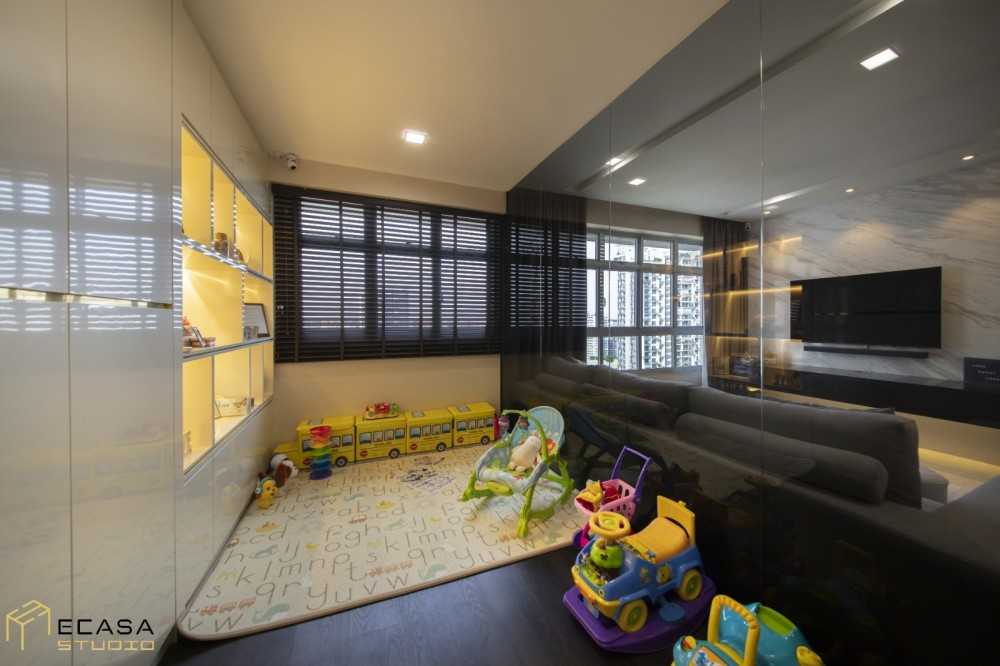 Modern Kids Room with Toys and Children's Storage