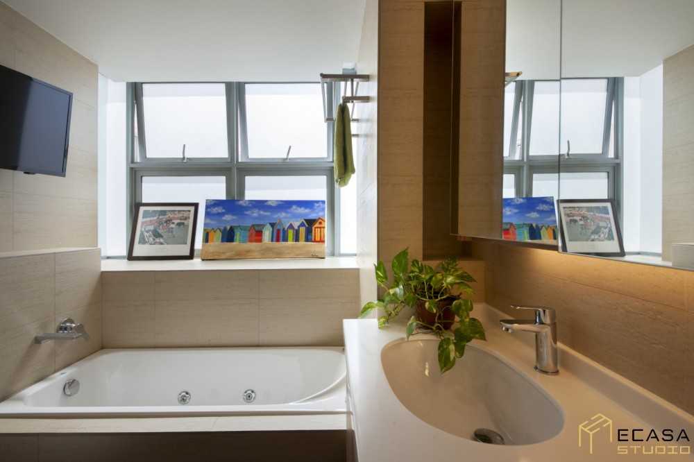 Industrial Bathroom with Bathroom Sinks and Showers