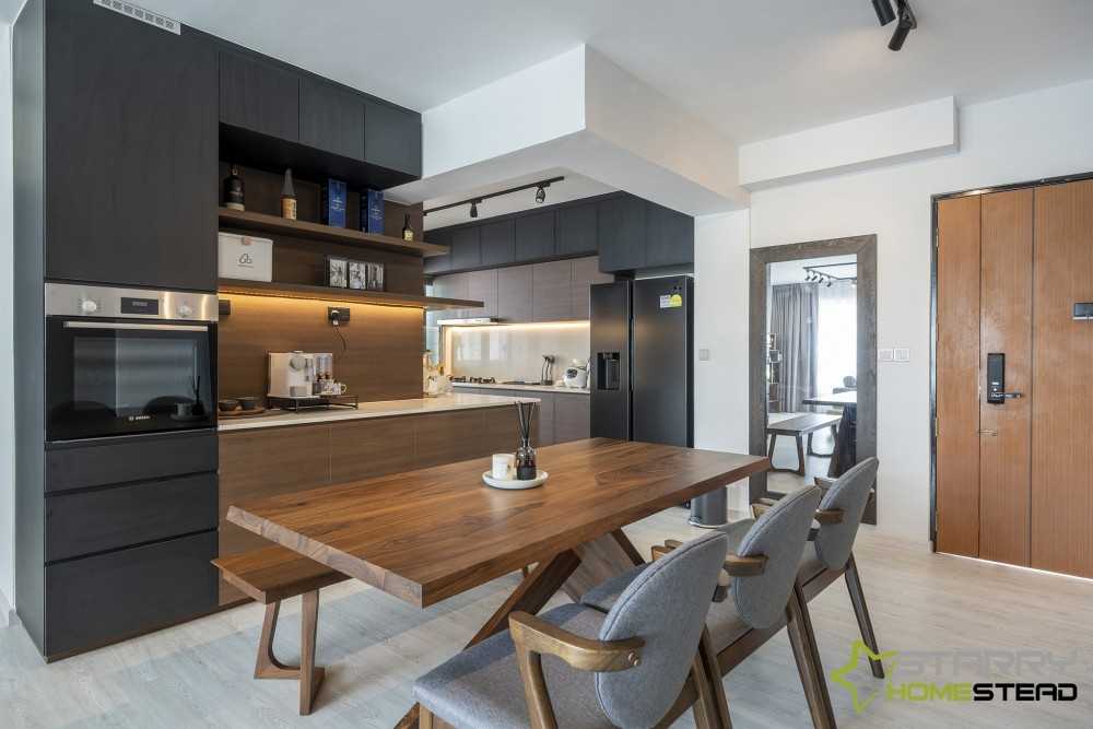 Modern Dining Room with Dining Table and Rectangular Dining Table