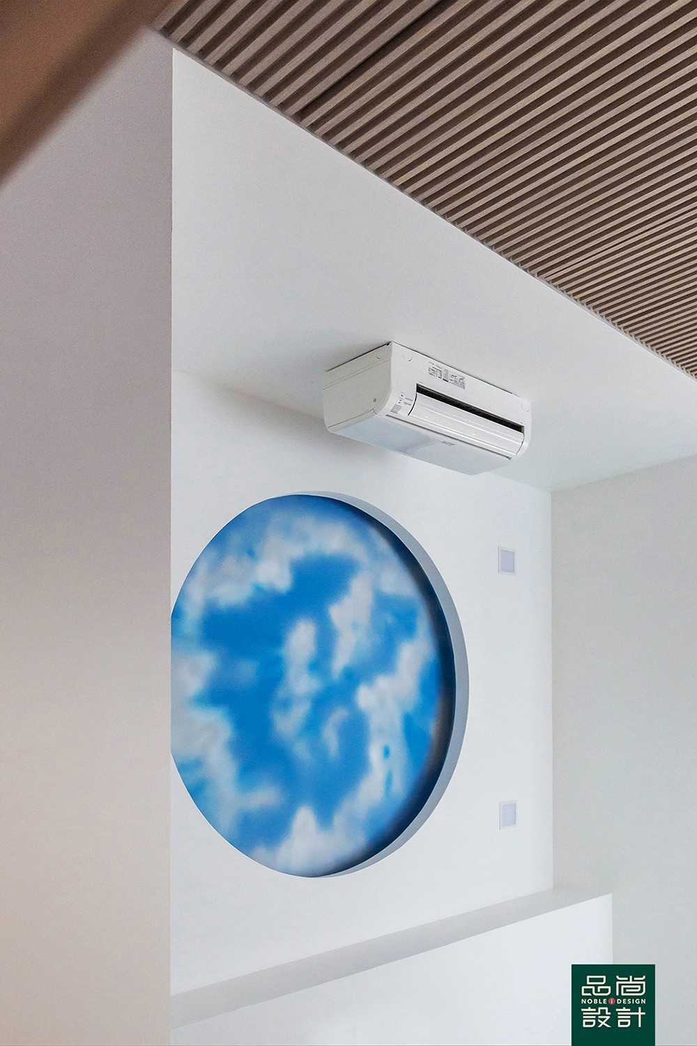 Asian Basement with Cove Lighting and Drop Ceiling