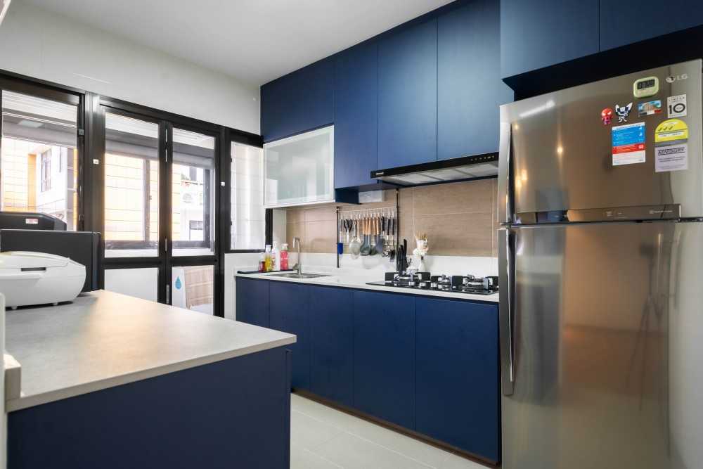 Modern Kitchen with Kitchen Accessories and Kitchen Tap