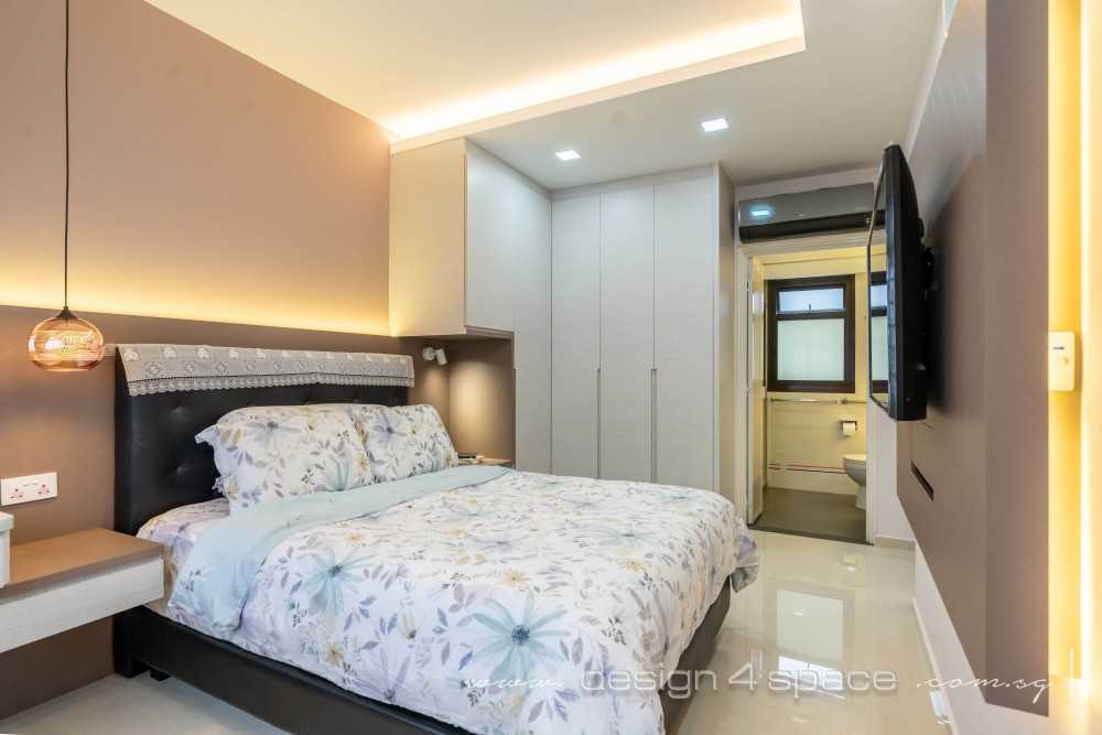 Contemporary Bedroom with Wardrobe and Bedroom Dresser