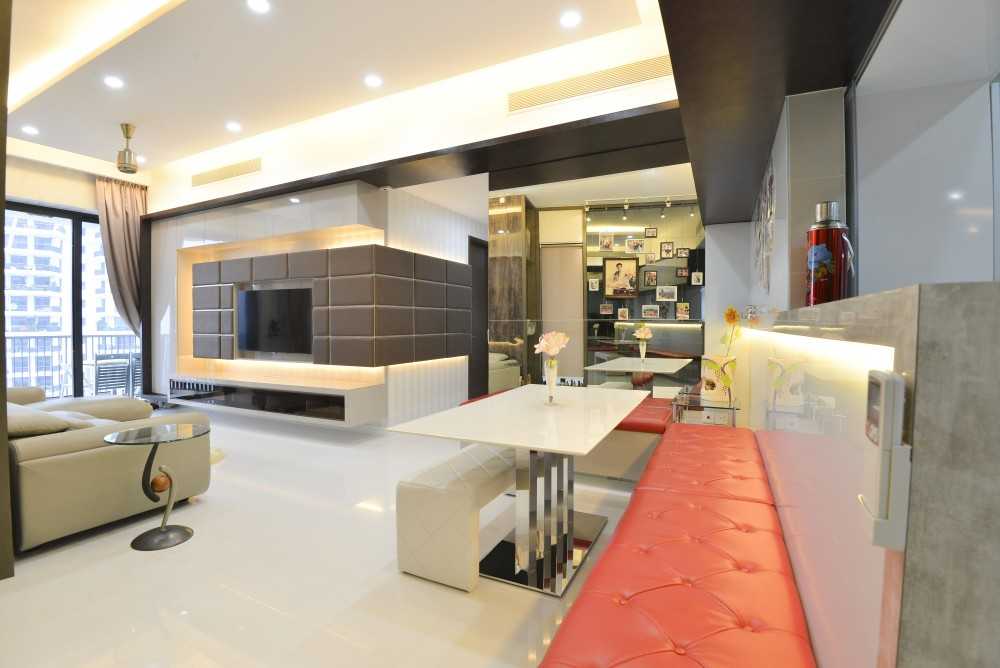 Modern Living Room with Sofa and Coffee Table