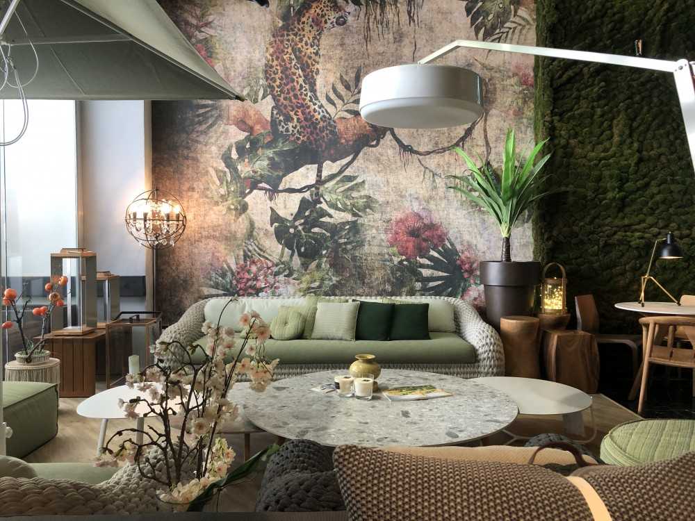 Eclectic Living Room with Coffee Table and Lighting