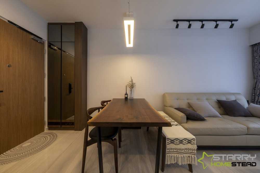 Modern Dining Room with Dining Table and Dining Chairs