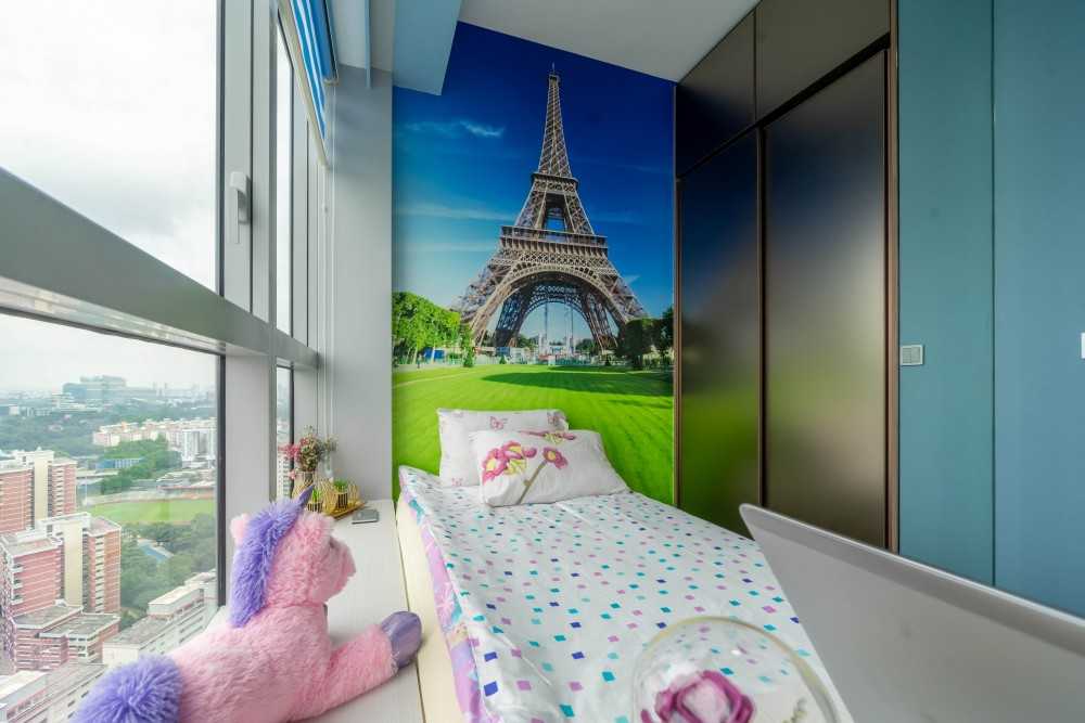 Modern Bedroom with Wardrobe and Sliding Wardrobe