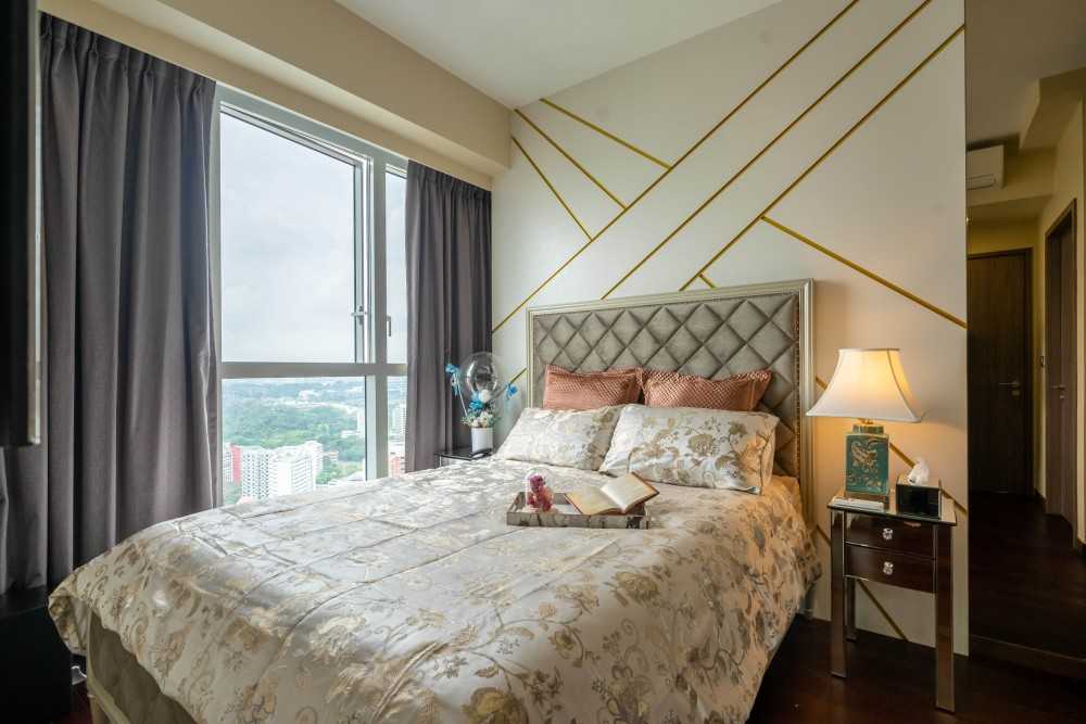 Modern Bedroom with Wardrobe and Sliding Wardrobe