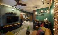 Industrial New 4-Room HDB by The Interior Lab Pte Ltd
