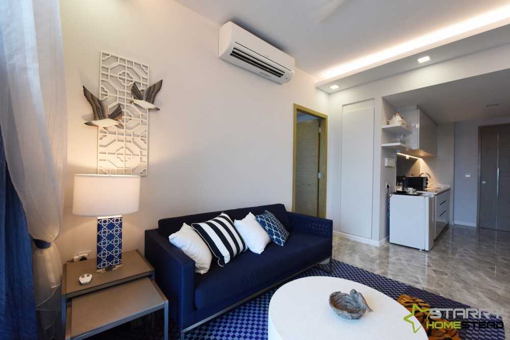 Modern Living Room with Sofa and Coffee Table