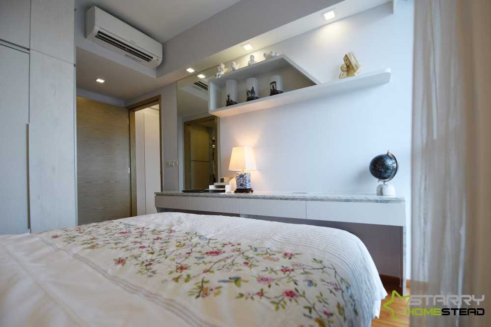 Modern Bedroom with Wardrobe and Dressing Table
