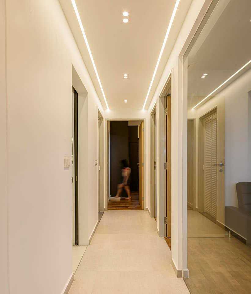 Contemporary Entryway with Doors and Wood Doors