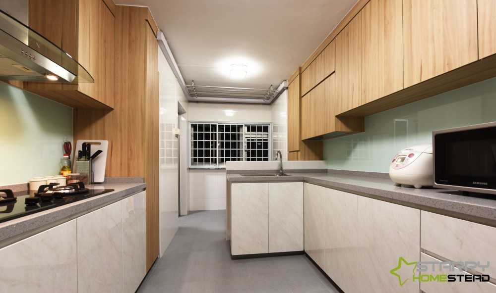 Scandinavian Kitchen with Kitchen Accessories and Kitchen Cabinets