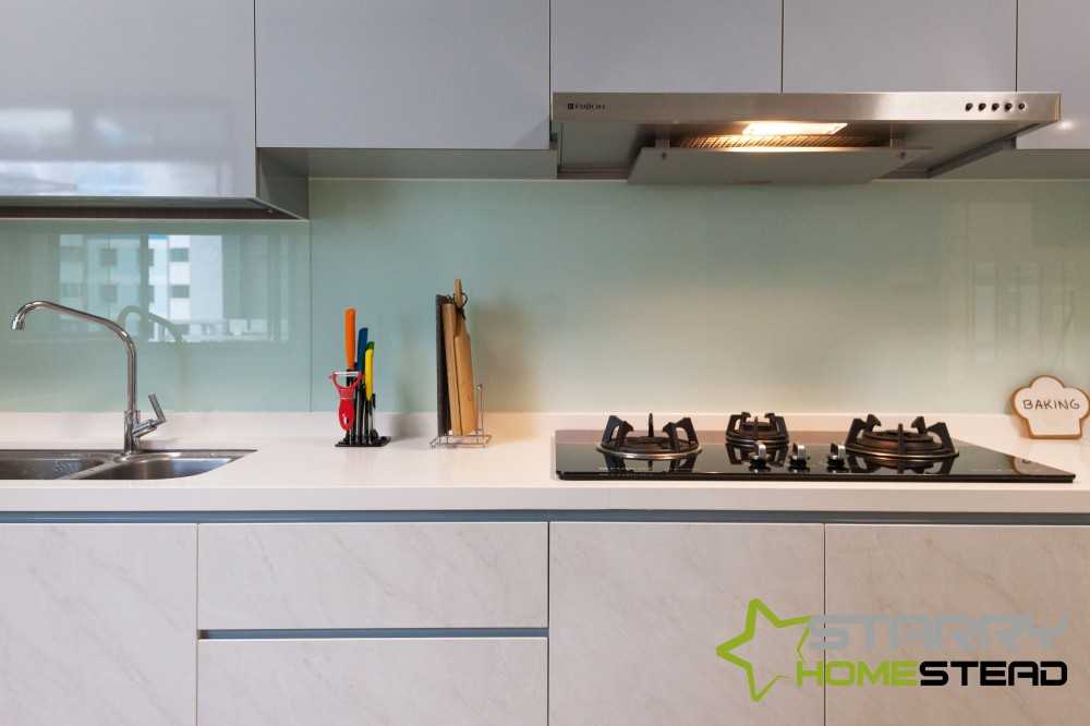 Scandinavian Kitchen with Kitchen Accessories and Kitchen Cabinets