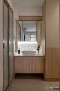 Scandinavian Bedroom at 75B Redhill Road