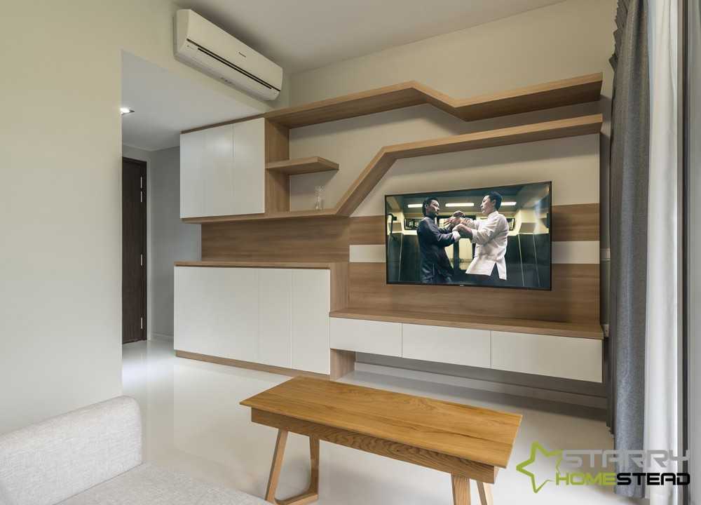 Scandinavian Living Room with TV Console and Coffee Table