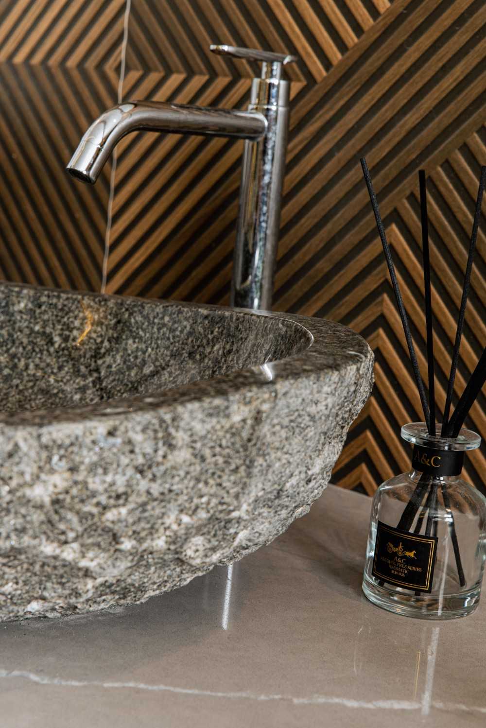 Eclectic Bathroom with Countertop and Bathroom Sinks