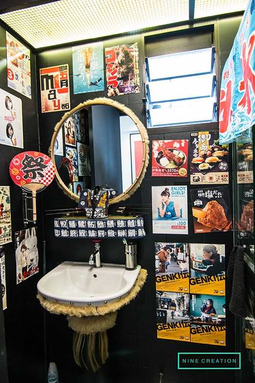 Asian Bathroom with Shower Screen and Bathroom Sinks
