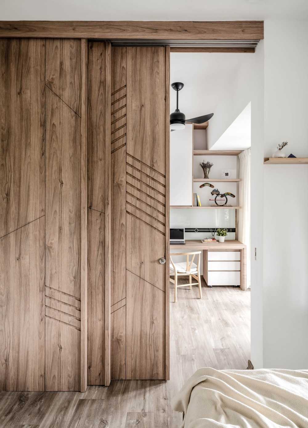 Vintage Bedroom with Flooring and Doors