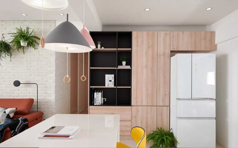 Contemporary Dining Room with Seating Bench and Console Table