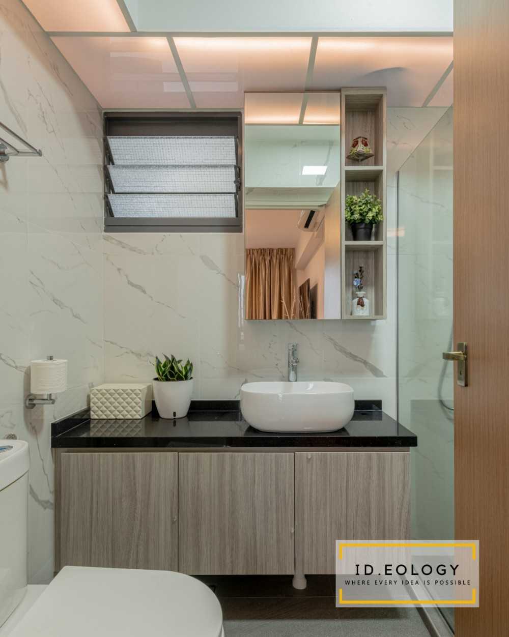 Modern Bedroom with Cove Lighting and Ceiling Light