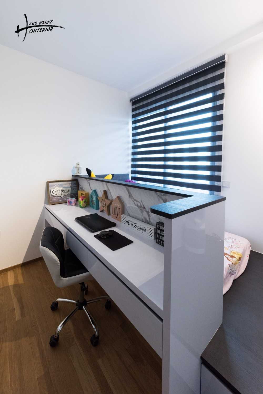 Modern Bedroom with Children's Beds and Single Bed