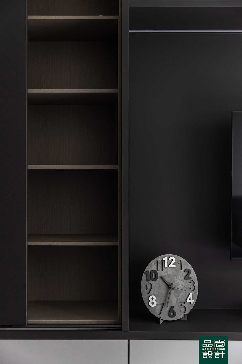 Modern Living Room with TV Console and Feature Wall