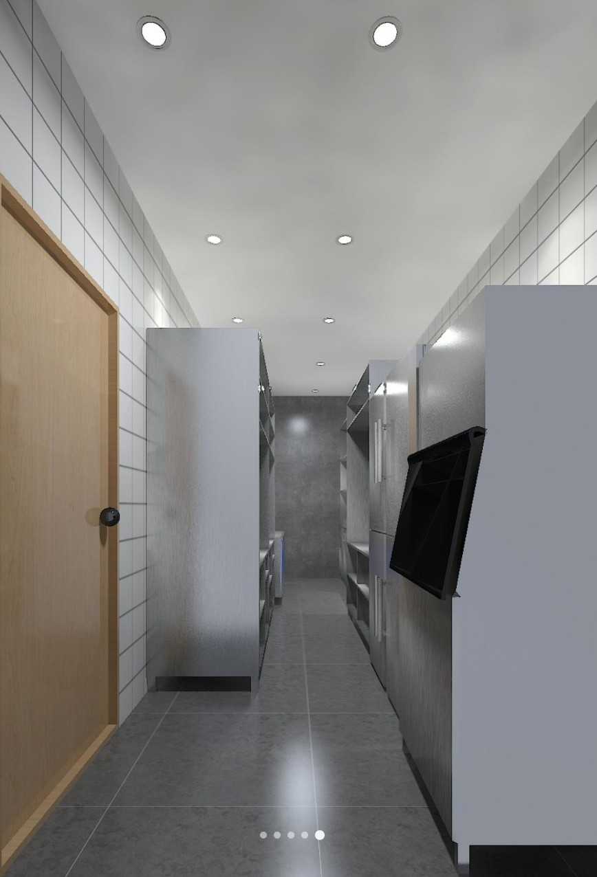 Contemporary Kitchen with Kitchen Accessories and Kitchen Cabinets