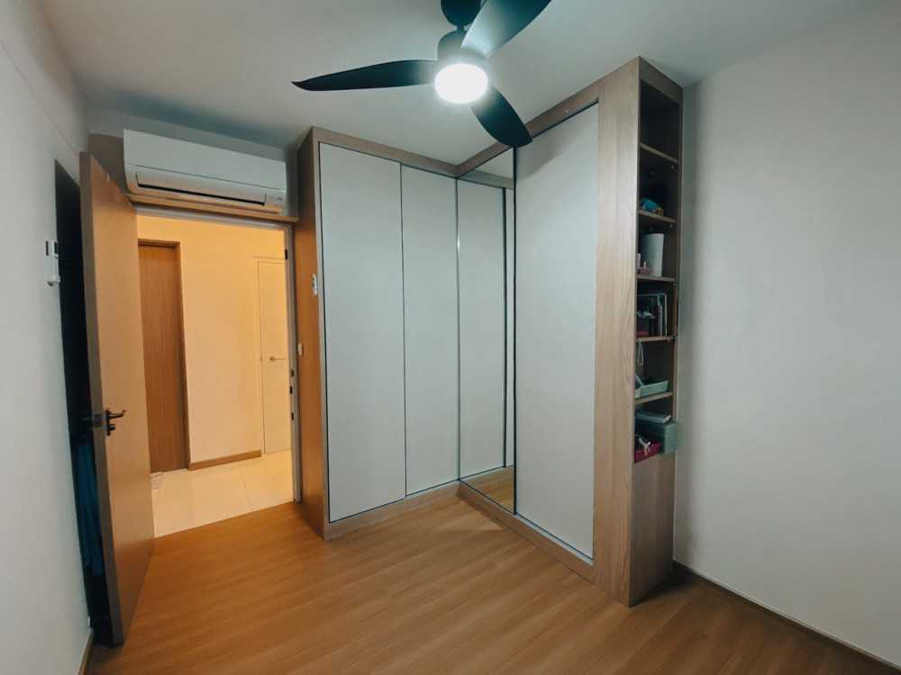 Modern Kids Room with Bookshelf and Children's Storage