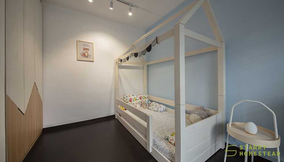 Country Kids Room with Toys and Children's Furniture
