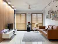 Contemporary New 5-Room HDB by Sense & Semblance Pte Ltd