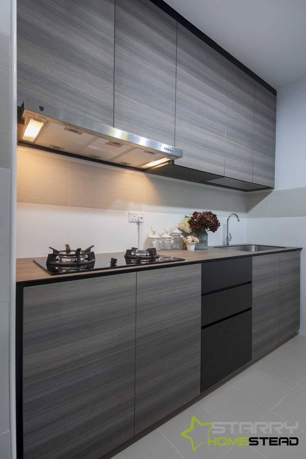 Scandinavian Kitchen with Kitchen Accessories and Kitchen Cabinets