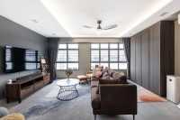 Industrial New 5-Room HDB by U-Home Interior Design Pte Ltd