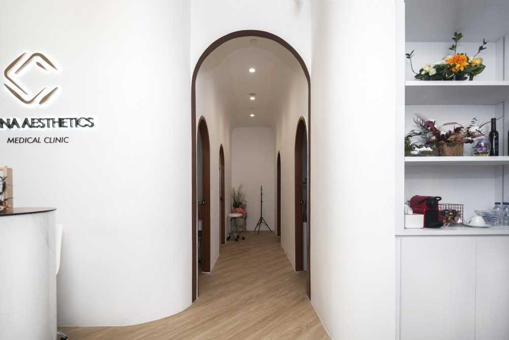 Minimalist Office with Storage Cabinets and Doors