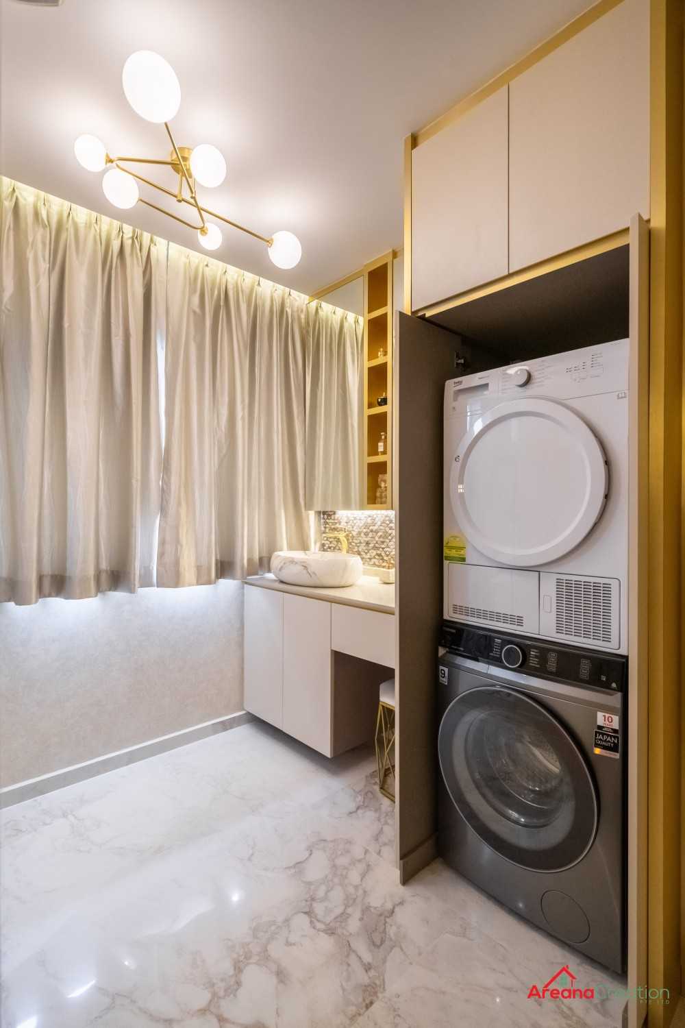 Modern Bedroom with Wardrobe and Sliding Wardrobe