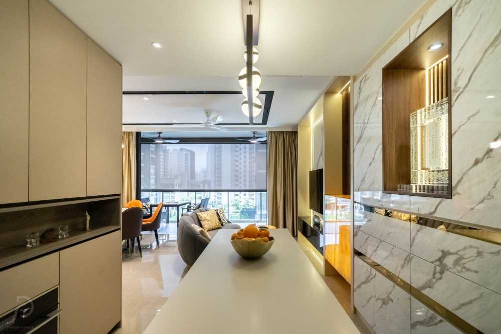 Modern Living Room with Sofa and Coffee Table