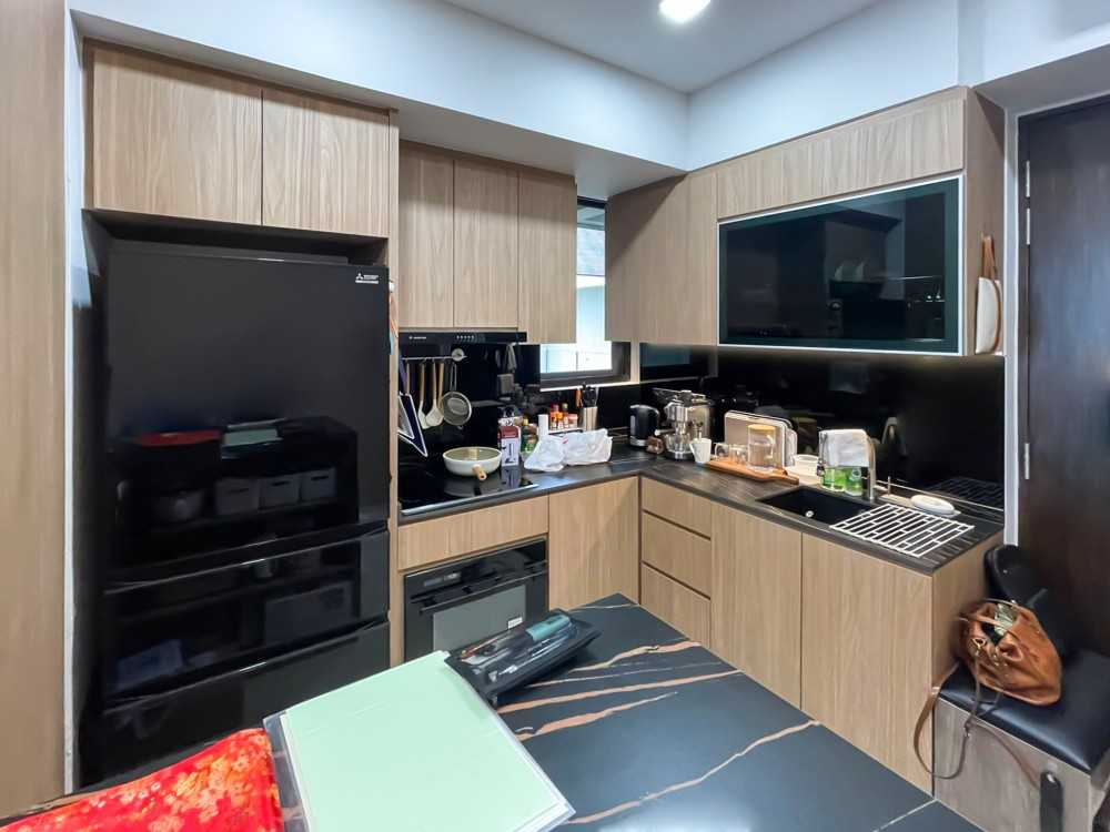 Scandinavian Kitchen with Kitchen Window and Kitchen Accessories