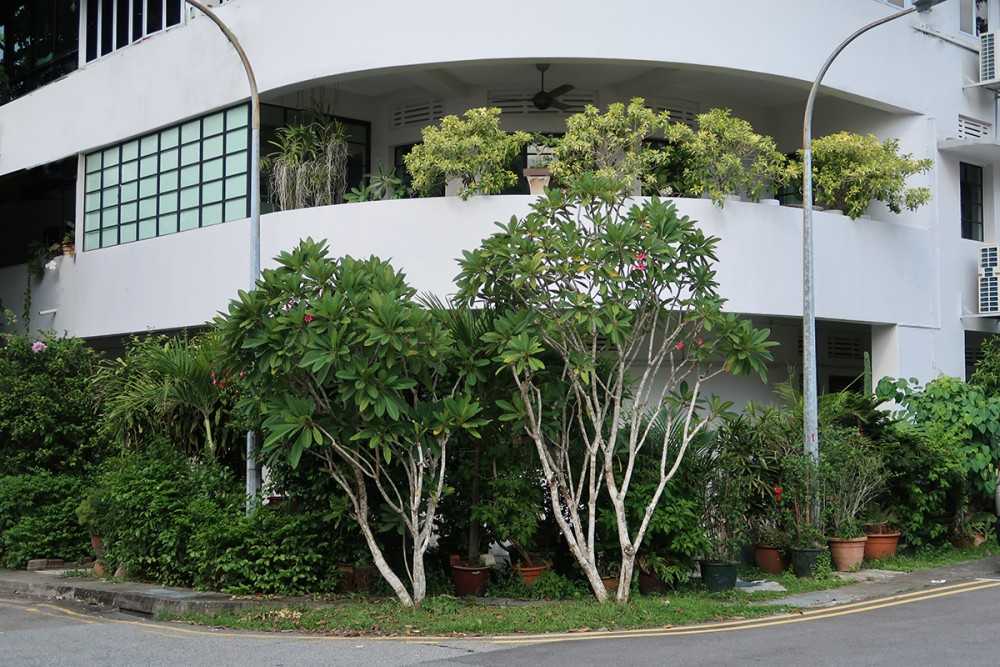 Modern Balcony with Bay Window and Curtain