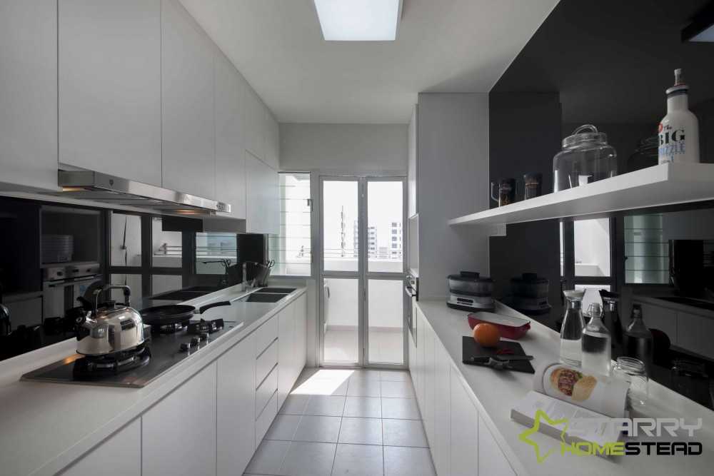 Eclectic Kitchen with Kitchen Backsplash and Kitchen Accessories