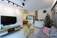 Scandinavian New 4-Room HDB by Starry Homestead Pte Ltd