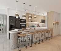 Contemporary New 5-Room HDB by Mr Designer Studio