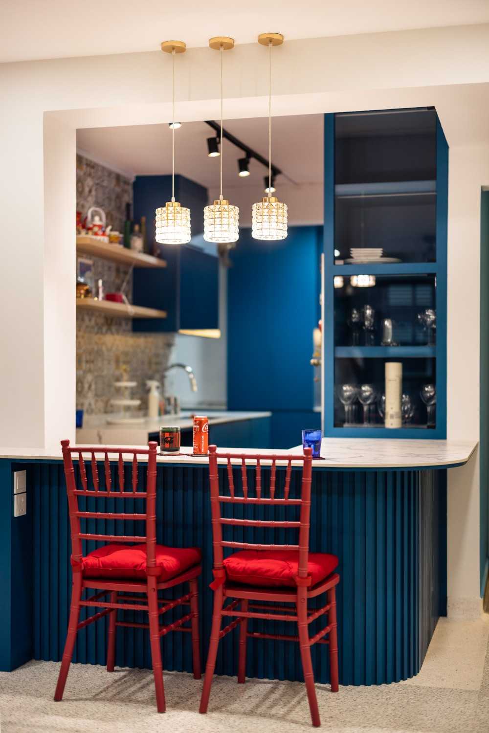 Eclectic Dining Room with Dining Table and Dining Chairs