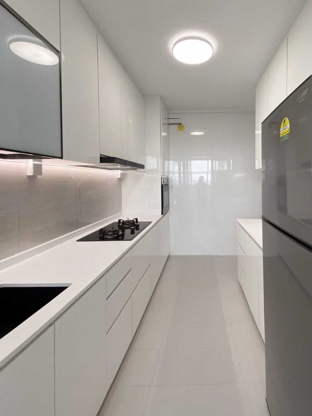 Scandinavian Kitchen with Kitchen Accessories and Kitchen Tap