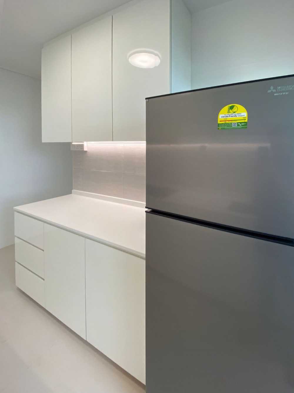 Scandinavian Kitchen with Sideboard and Kitchen Accessories
