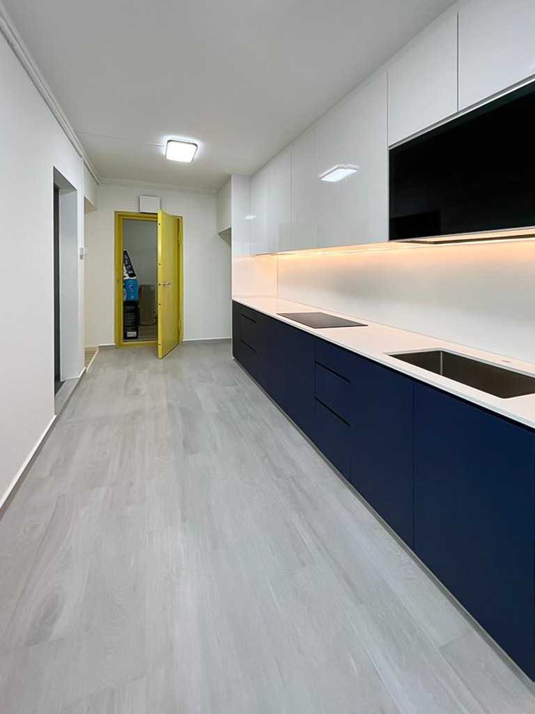 Scandinavian Kitchen with Kitchen Window and Kitchen Accessories
