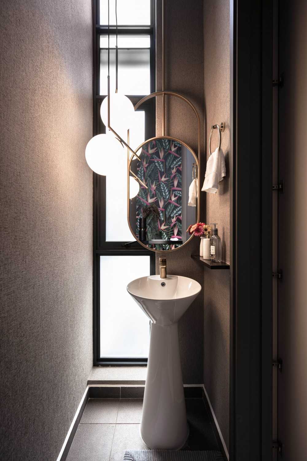 Contemporary Bathroom with Bathroom Storage and Bathroom Accessories