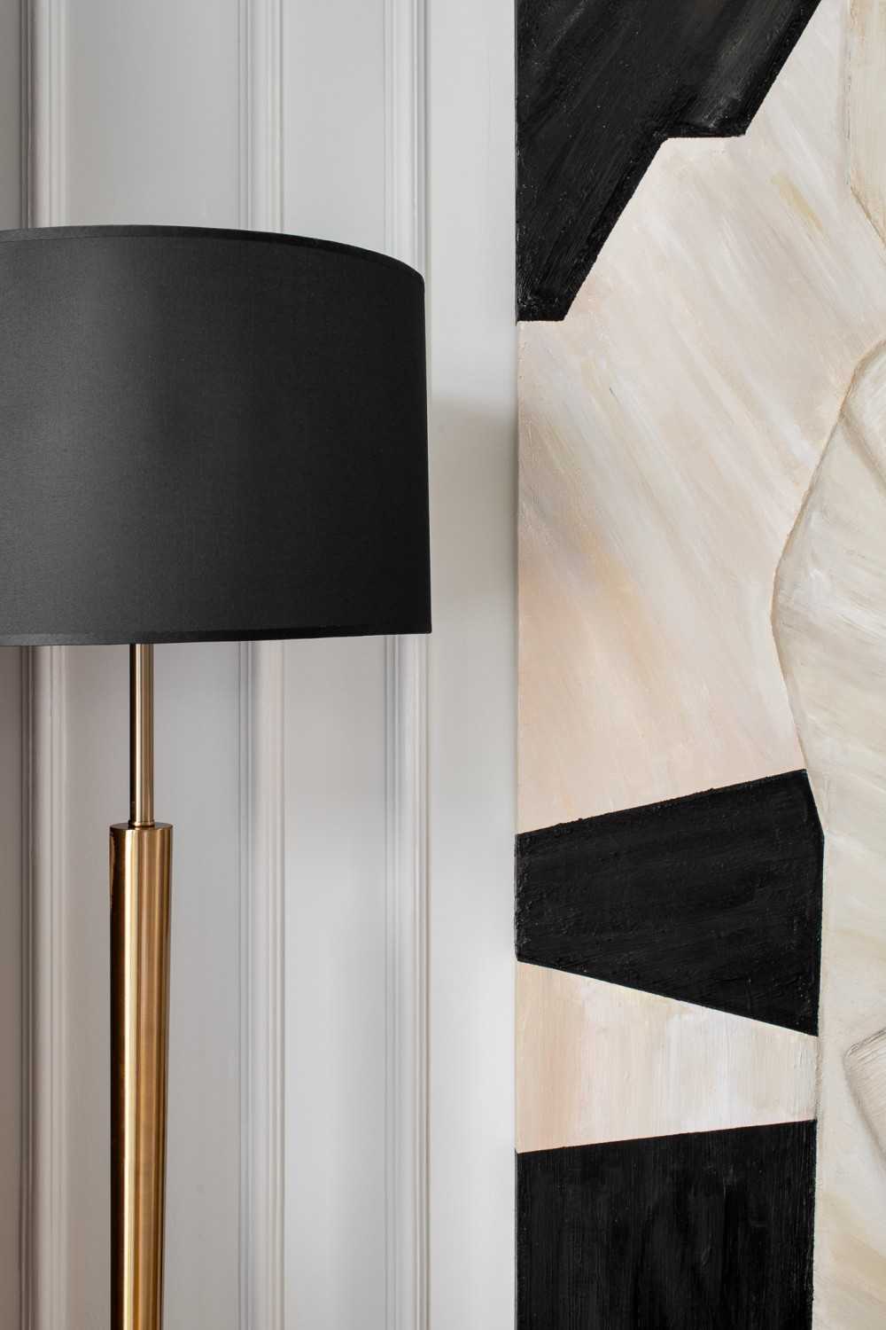 Modern Foyer with Artwork and Console Table
